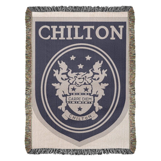 Gilmore Girls Woven Blanket with Chilton Logo